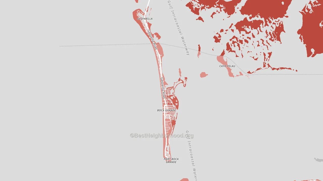 33921, FL block-group political-lean map
