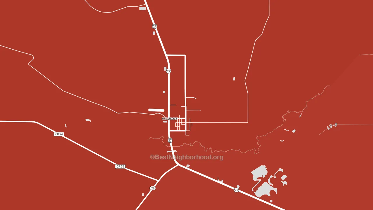 33944, FL block-group political-lean map