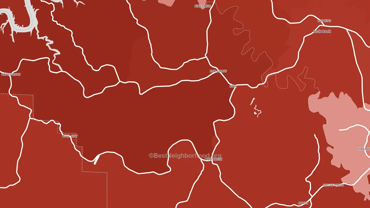 35006, AL block-group political-lean map
