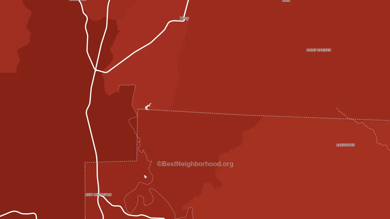 35546, AL block-group political-lean map