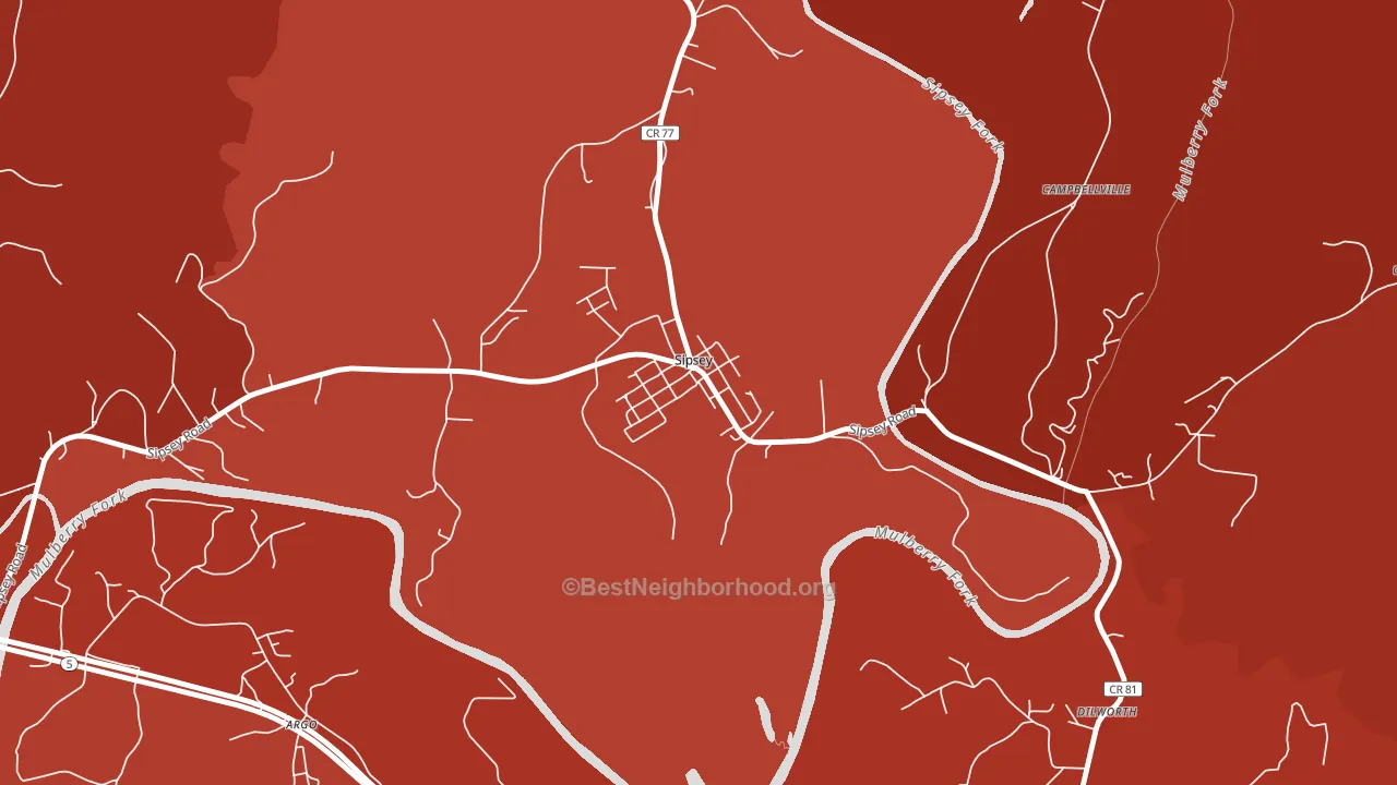 35584, AL block-group political-lean map