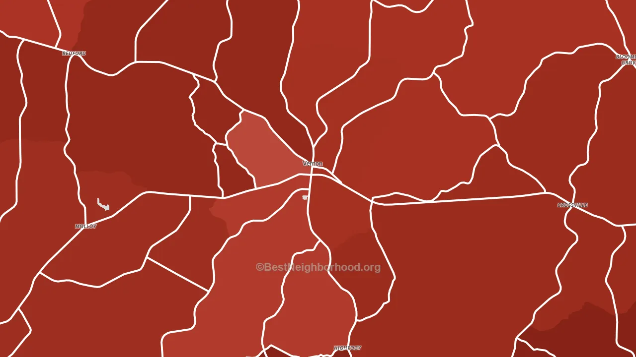 35592, AL block-group political-lean map