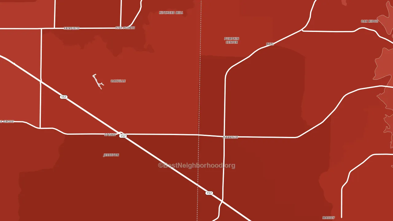 35619, AL block-group political-lean map