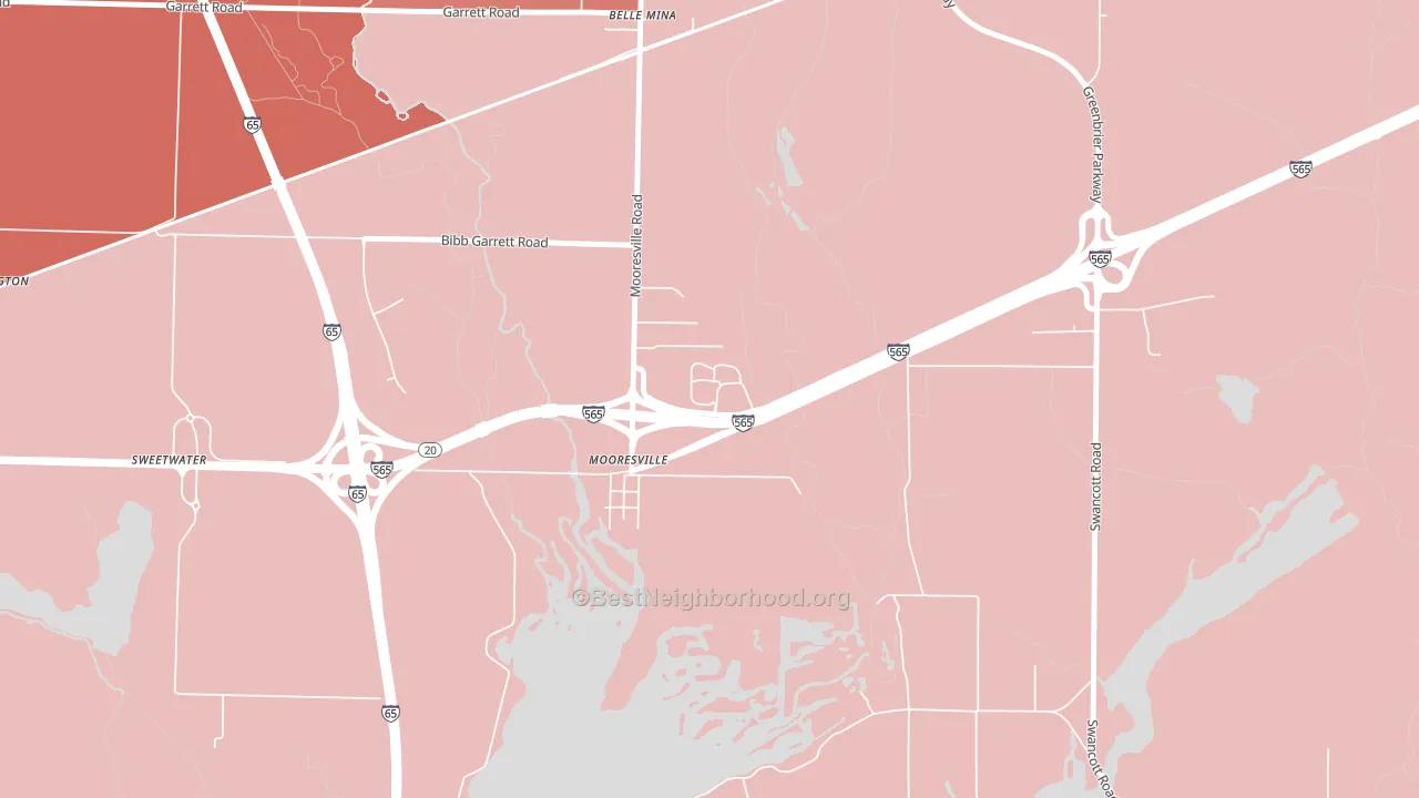 35649, AL block-group political-lean map