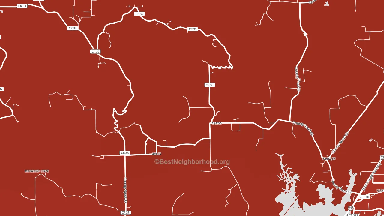 35746, AL block-group political-lean map