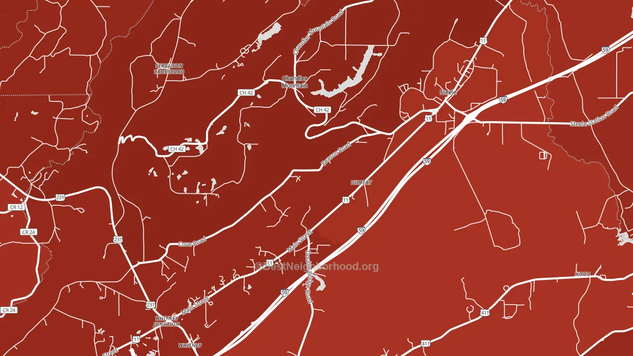 35987, AL block-group political-lean map