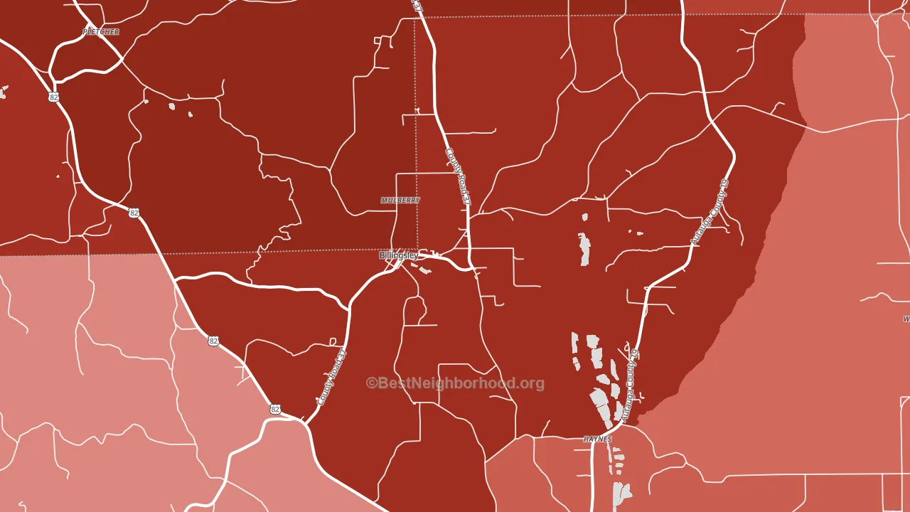 36006, AL block-group political-lean map