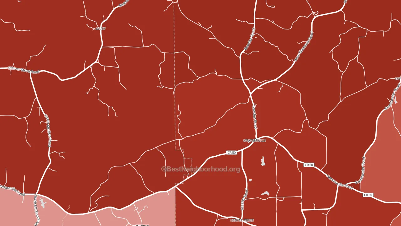 36042, AL block-group political-lean map