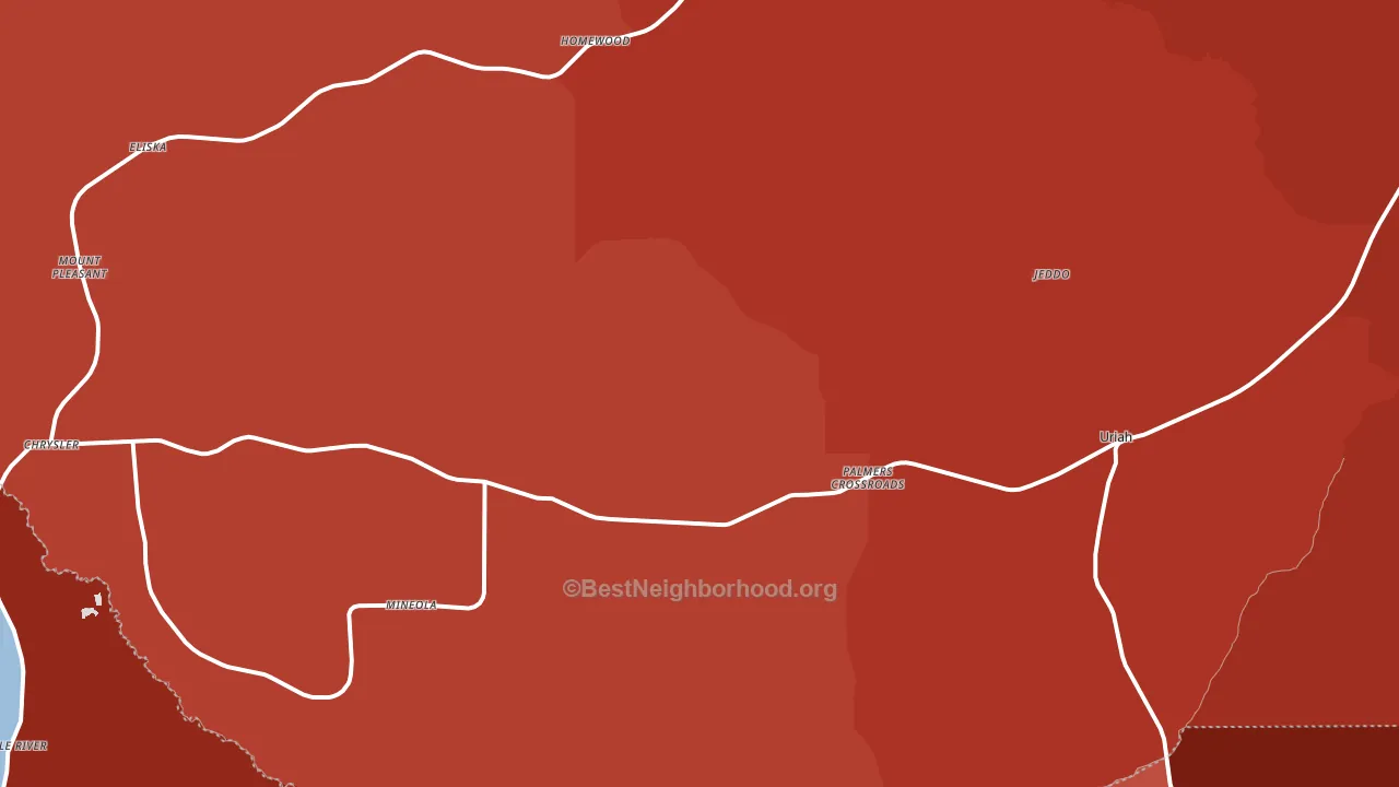 36480, AL block-group political-lean map
