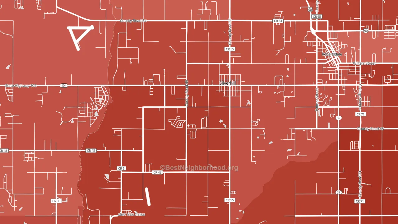 36576, AL block-group political-lean map