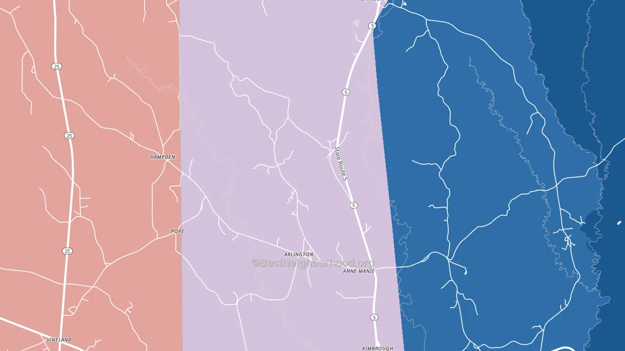 36722, AL block-group political-lean map