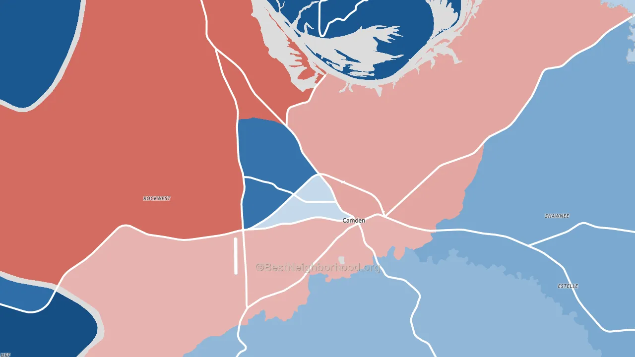 36726, AL block-group political-lean map