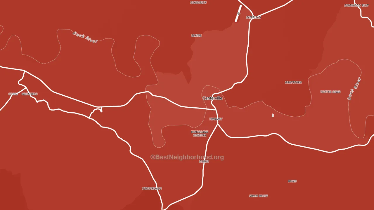 37033, TN block-group political-lean map