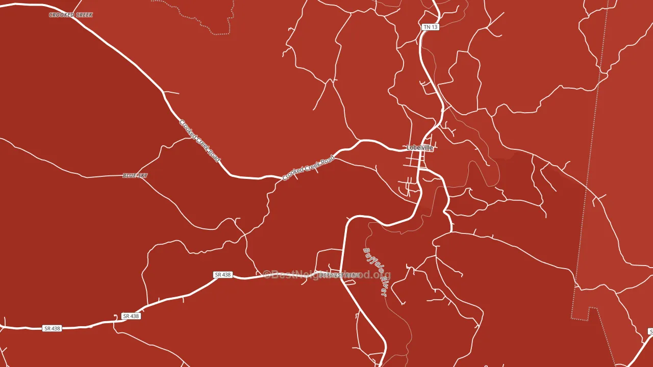 37097, TN block-group political-lean map