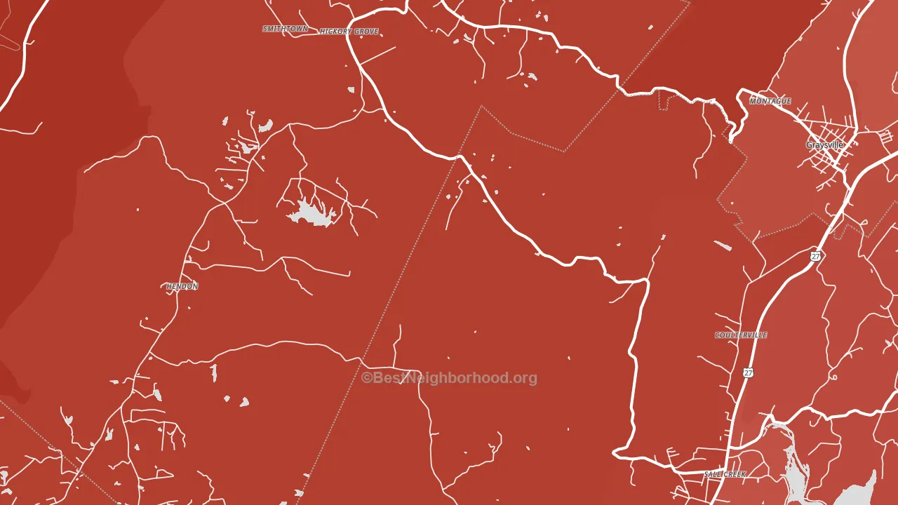 37338, TN block-group political-lean map