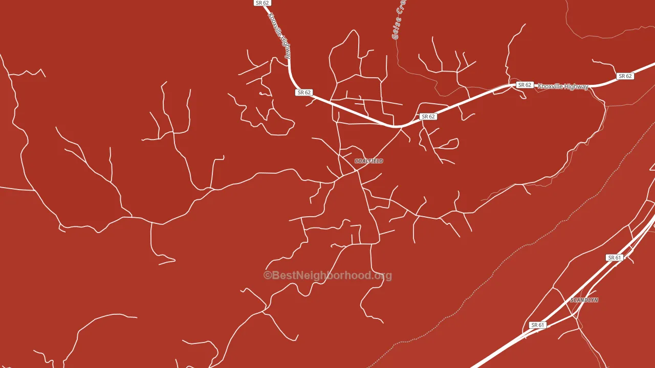 37719, TN block-group political-lean map