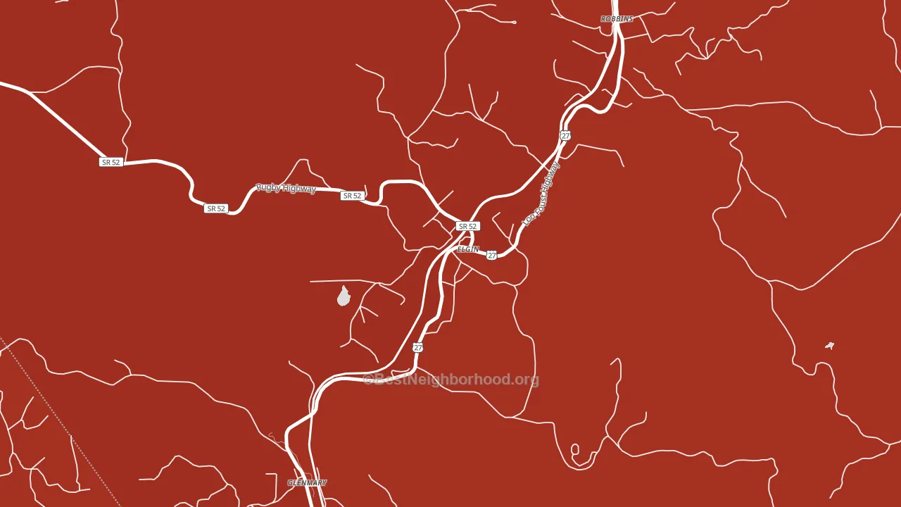 37732, TN block-group political-lean map