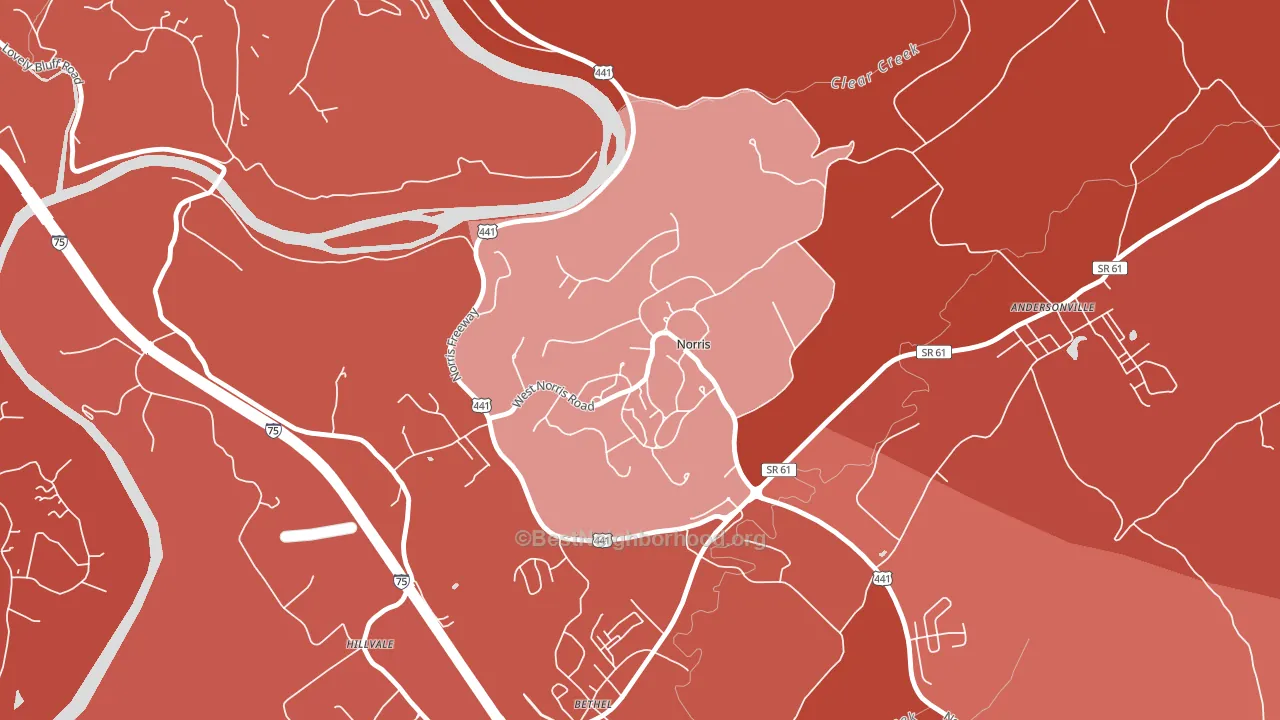 37828, TN block-group political-lean map