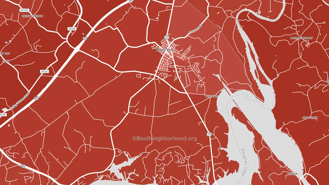 37890, TN block-group political-lean map