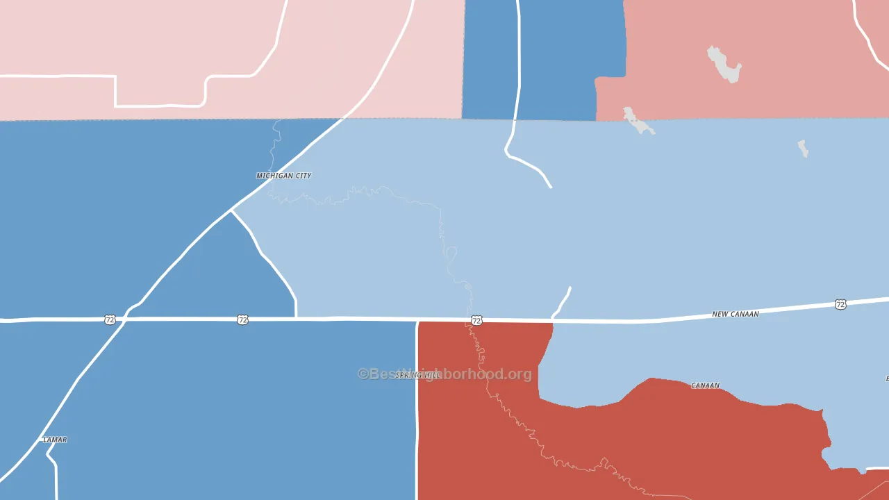 38647, MS block-group political-lean map