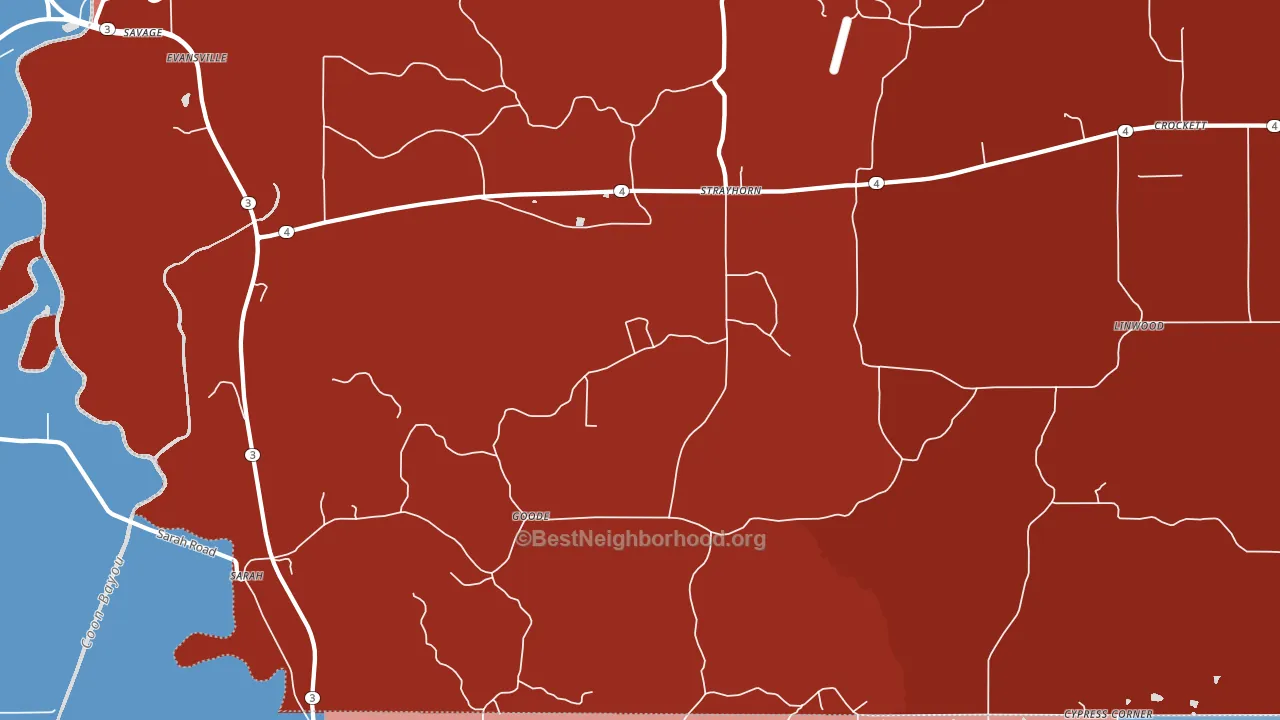 38665, MS block-group political-lean map