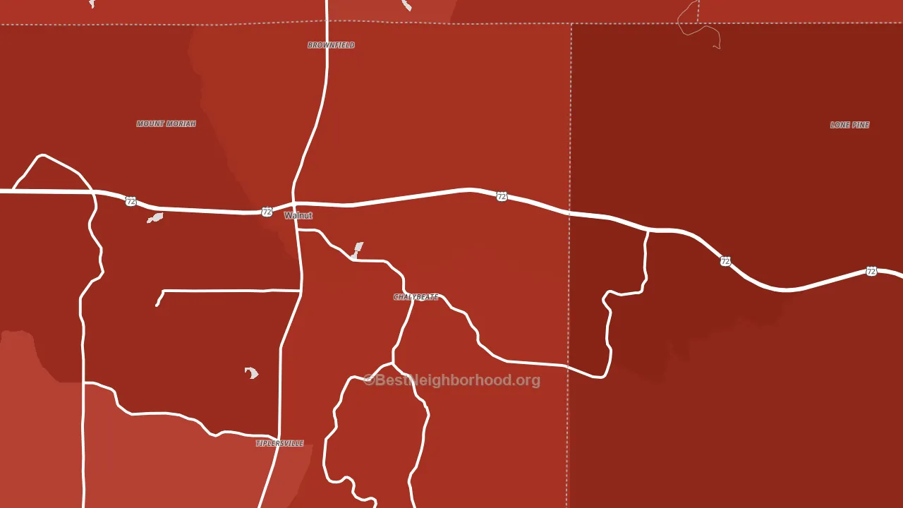 38683, MS block-group political-lean map