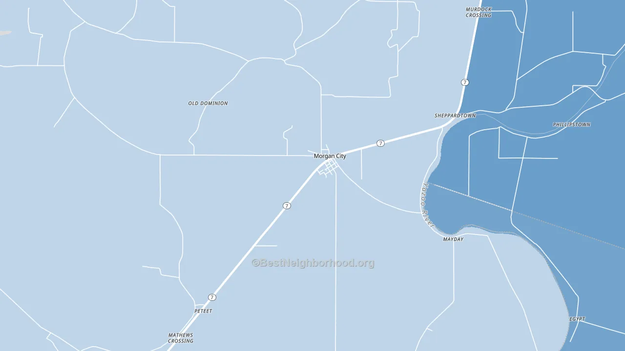 38946, MS block-group political-lean map