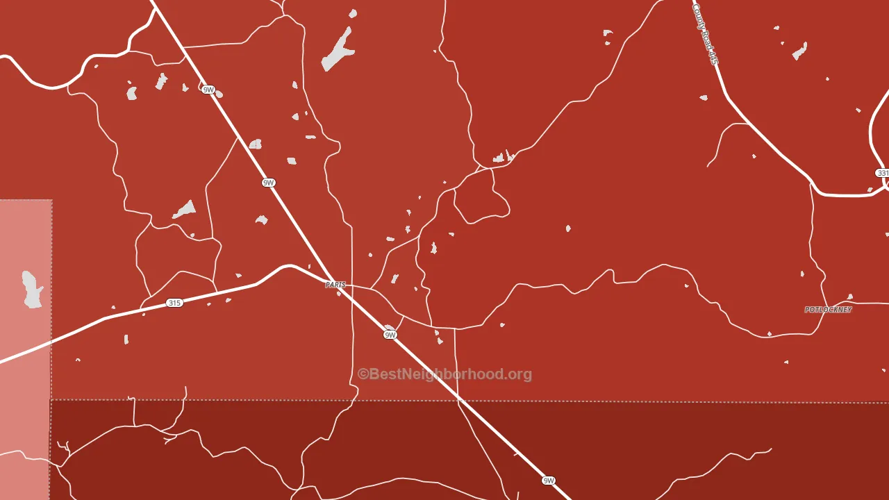 38949, MS block-group political-lean map