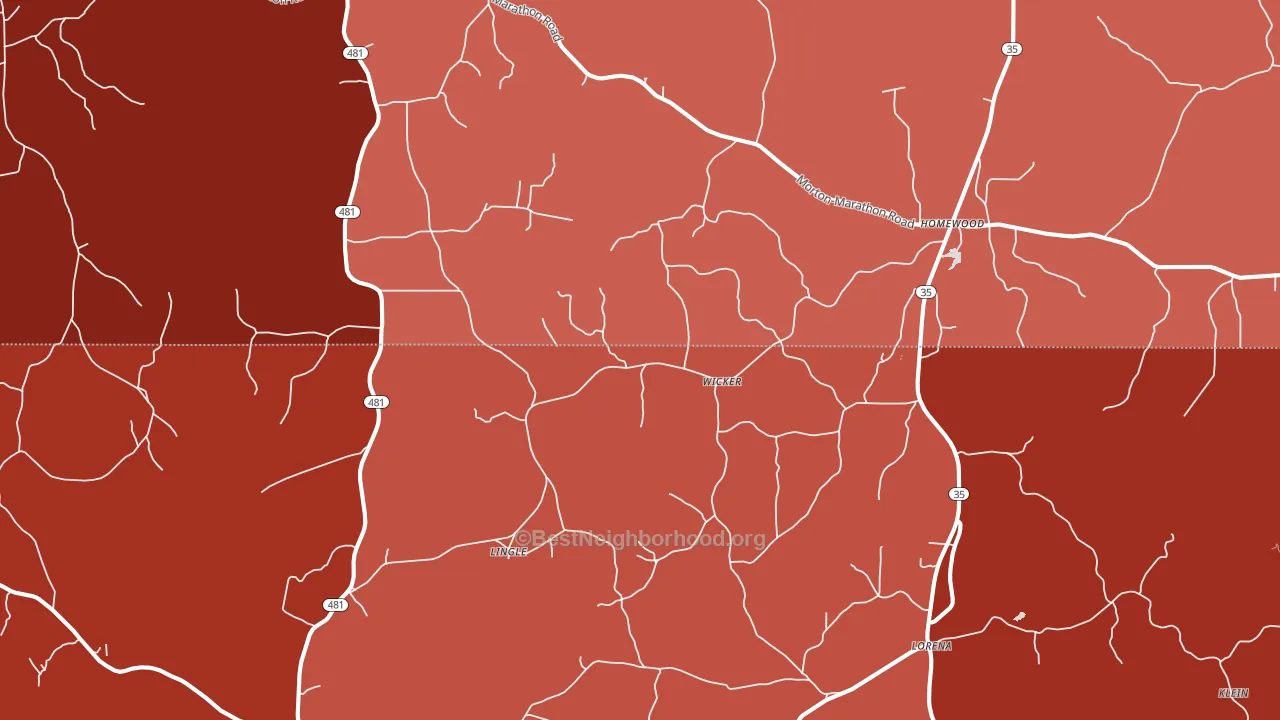 39152, MS block-group political-lean map