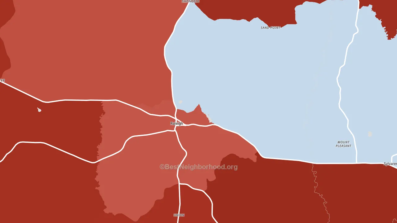 39153, MS block-group political-lean map