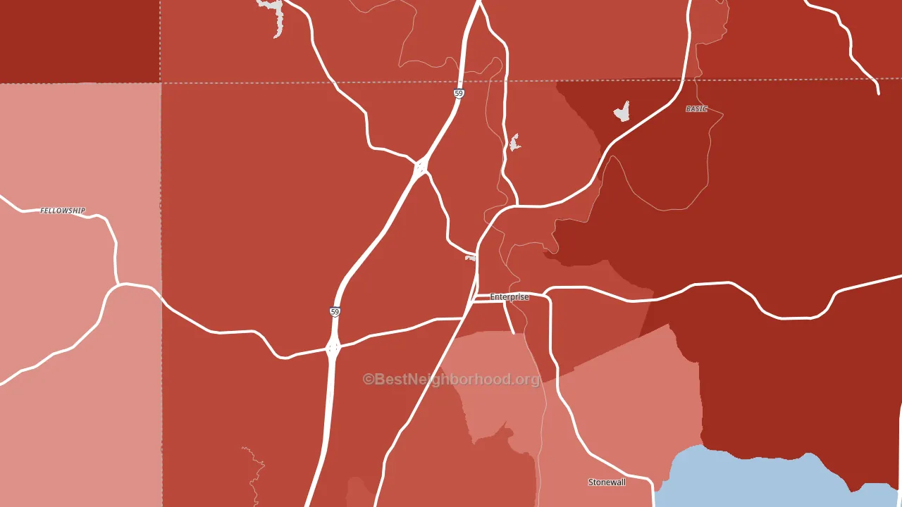 39330, MS block-group political-lean map