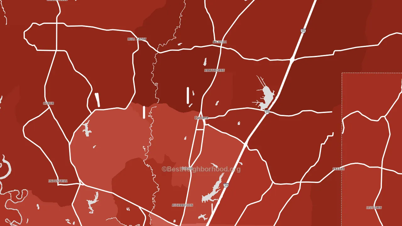 39426, MS block-group political-lean map