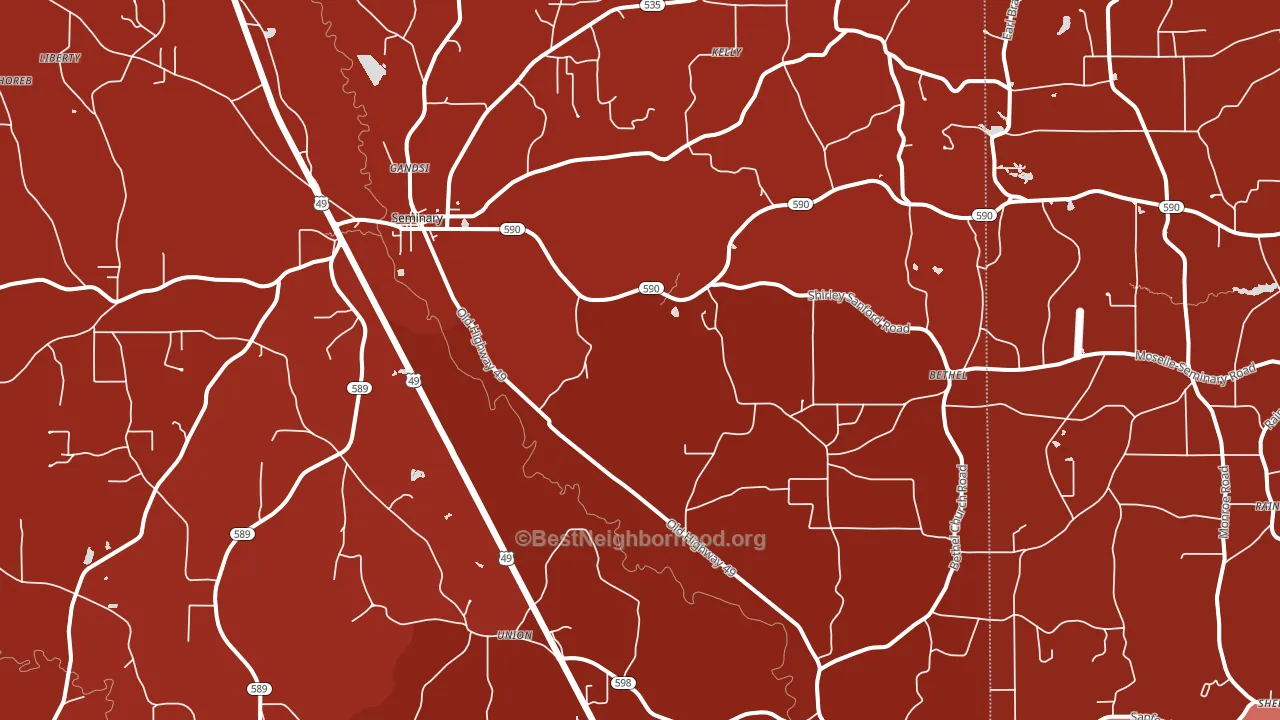 39479, MS block-group political-lean map