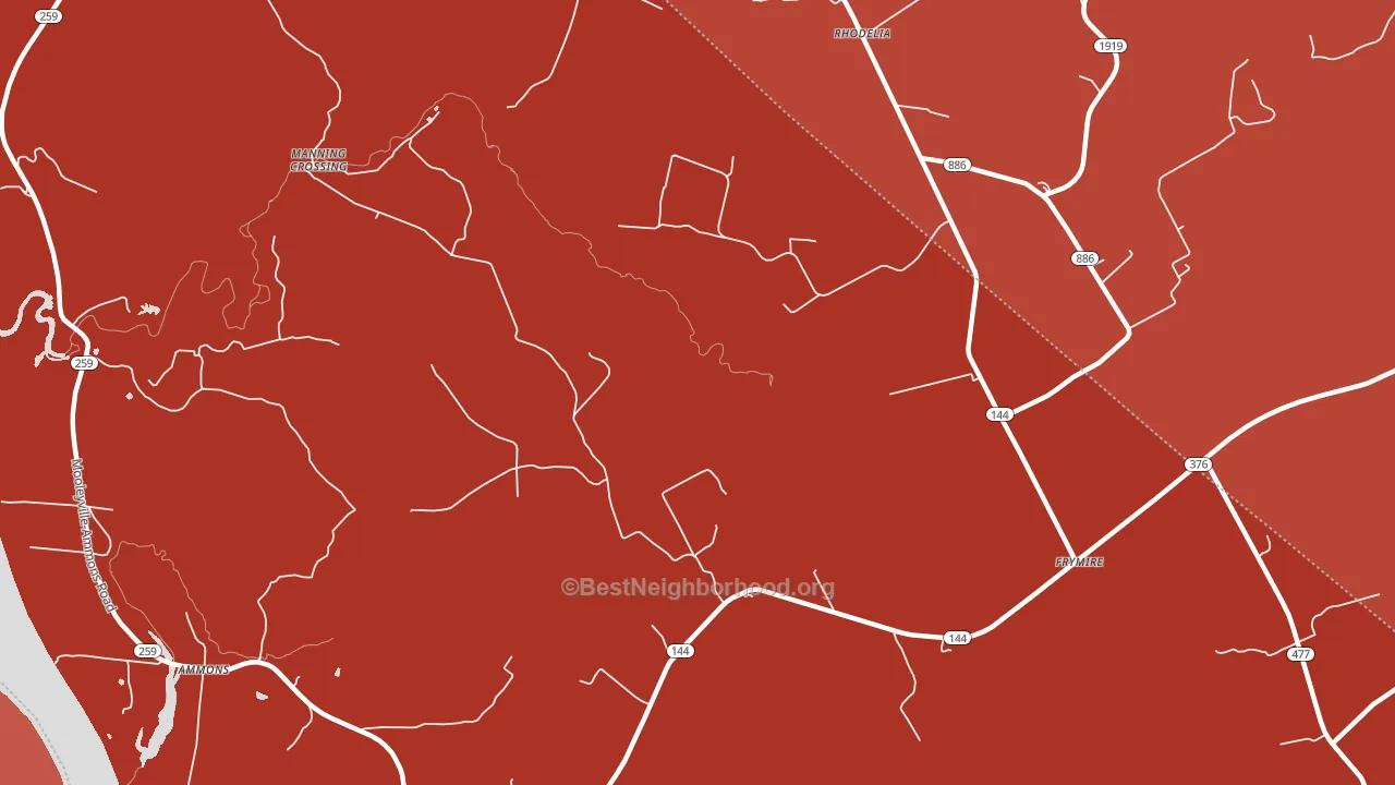 40171, KY block-group political-lean map