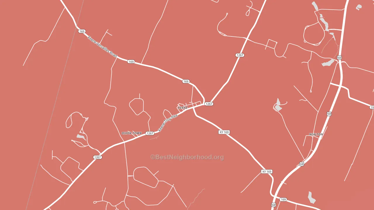 40339, KY block-group political-lean map