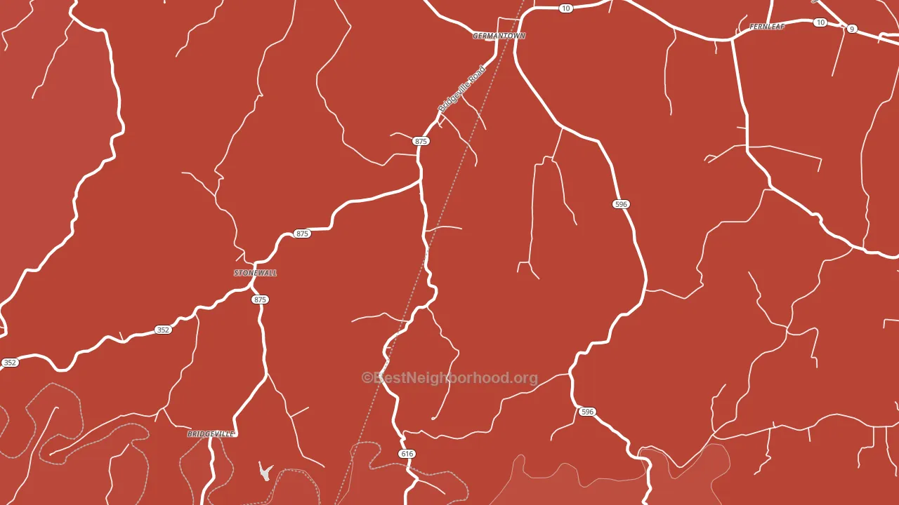 41044, KY block-group political-lean map