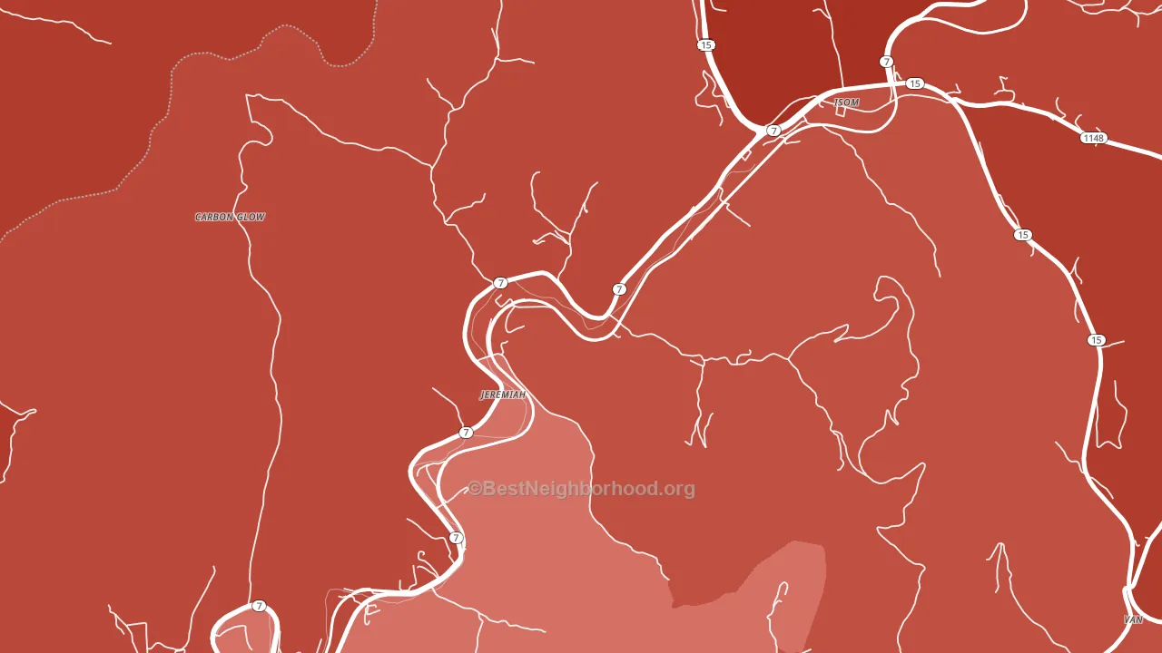 41826, KY block-group political-lean map
