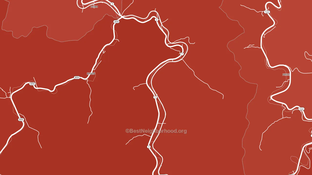 41859, KY block-group political-lean map