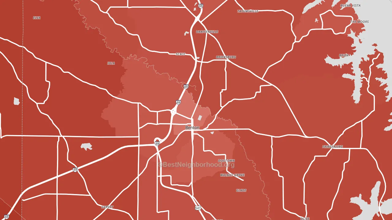 42025, KY block-group political-lean map