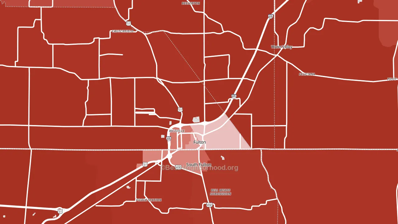 42041, KY block-group political-lean map