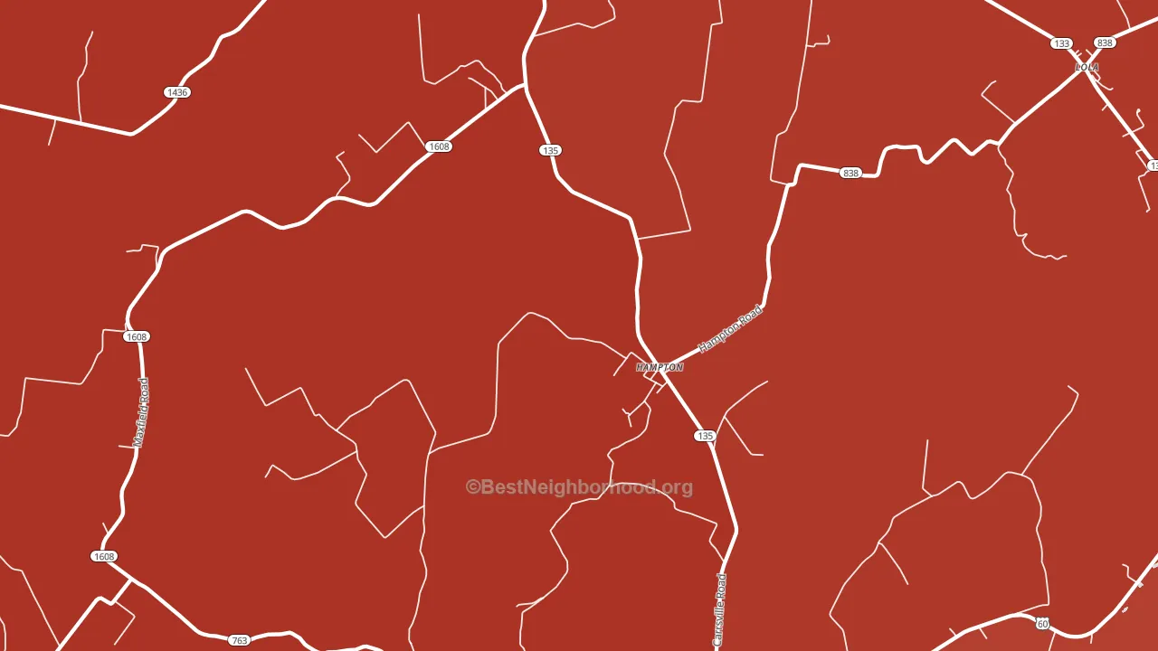 42047, KY block-group political-lean map