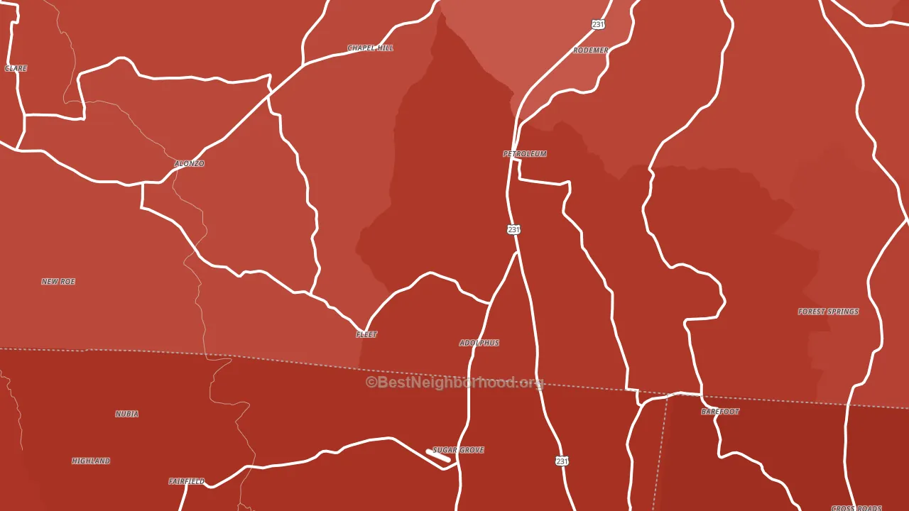 42120, KY block-group political-lean map