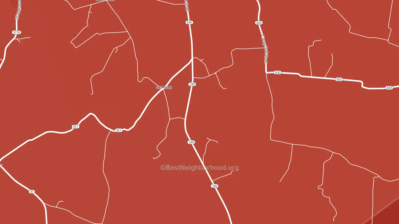 42131, KY block-group political-lean map