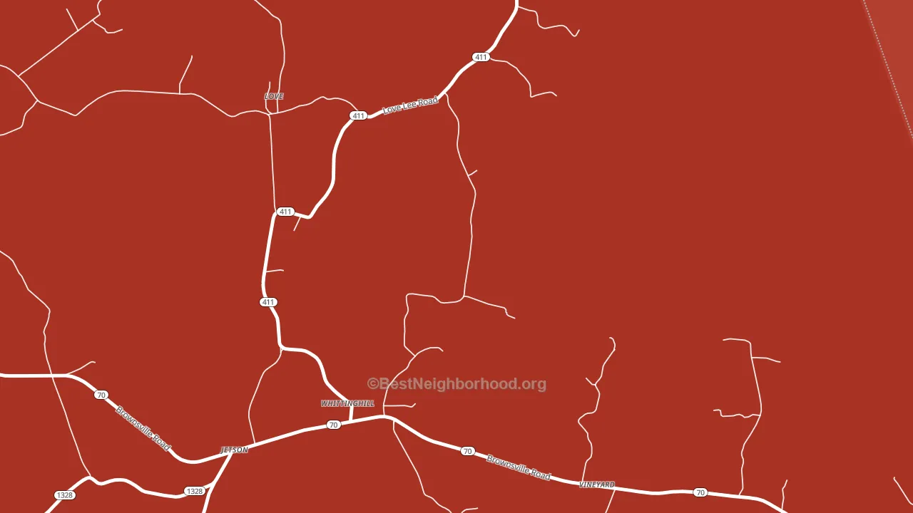 42252, KY block-group political-lean map