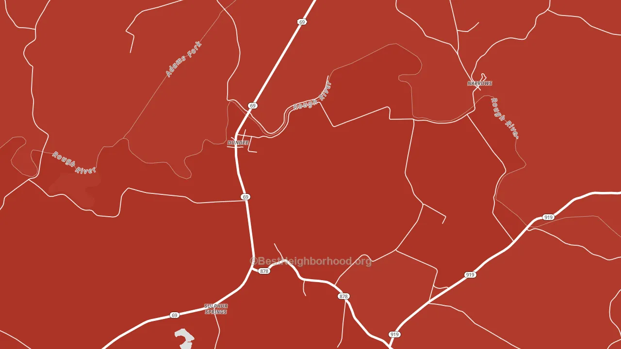 42338, KY block-group political-lean map