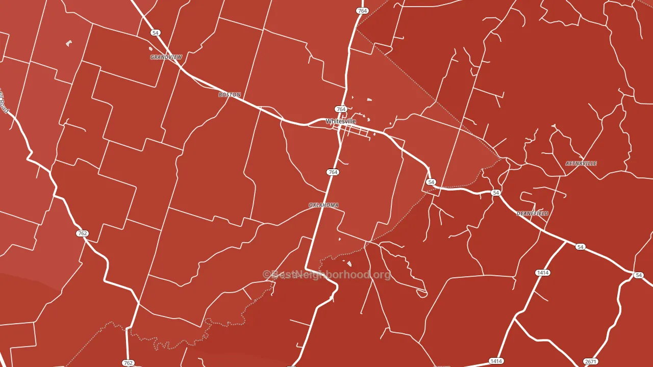42378, KY block-group political-lean map