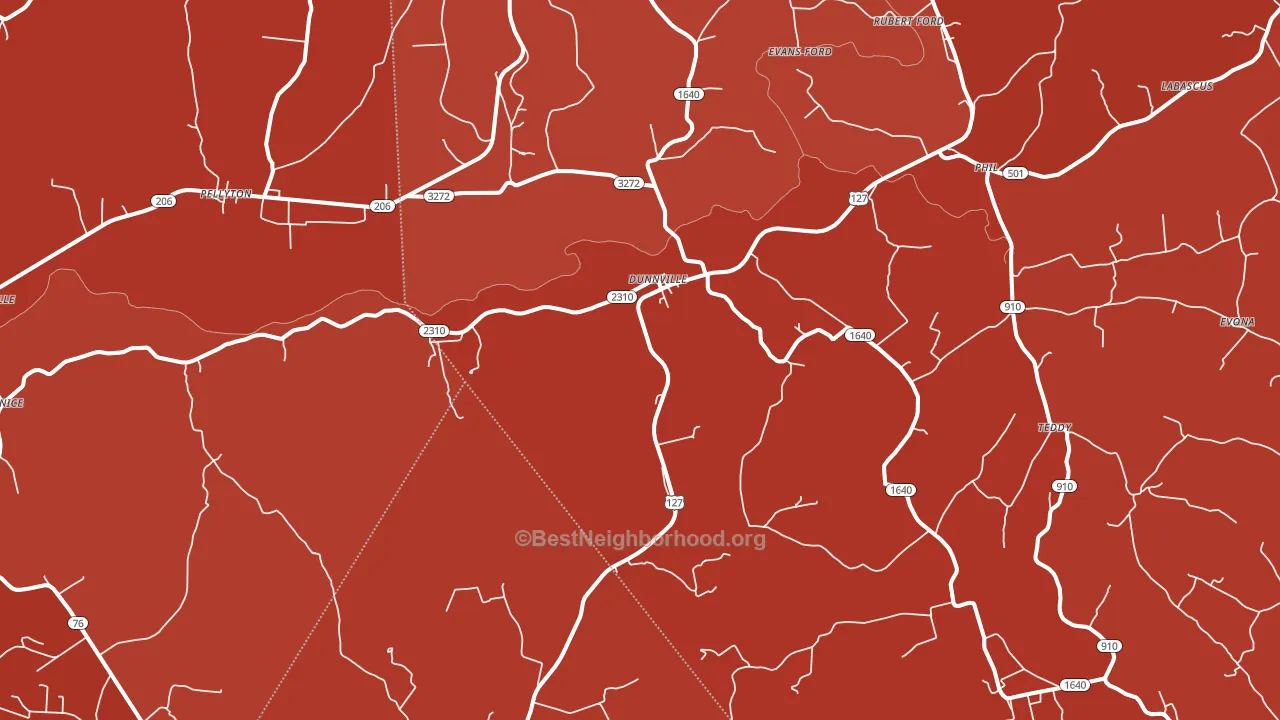 42528, KY block-group political-lean map