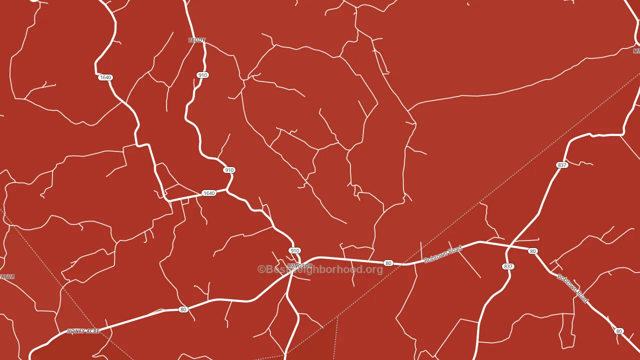 42565, KY block-group political-lean map