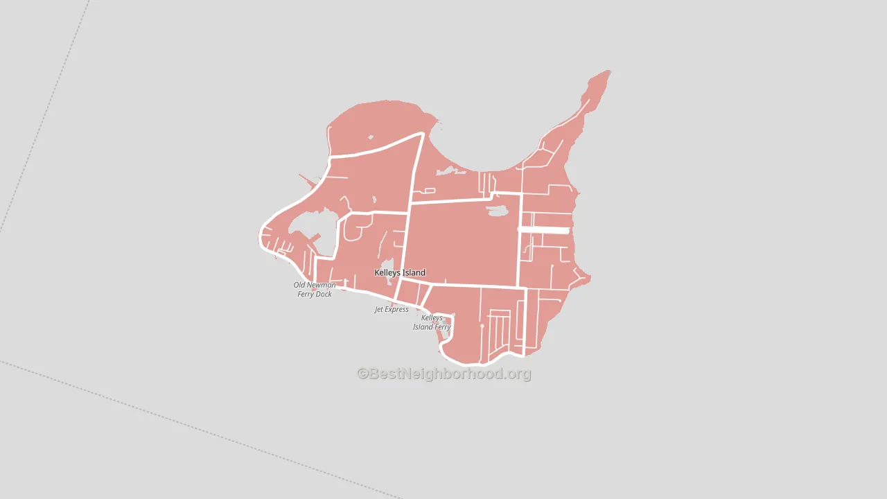 43438, OH block-group political-lean map