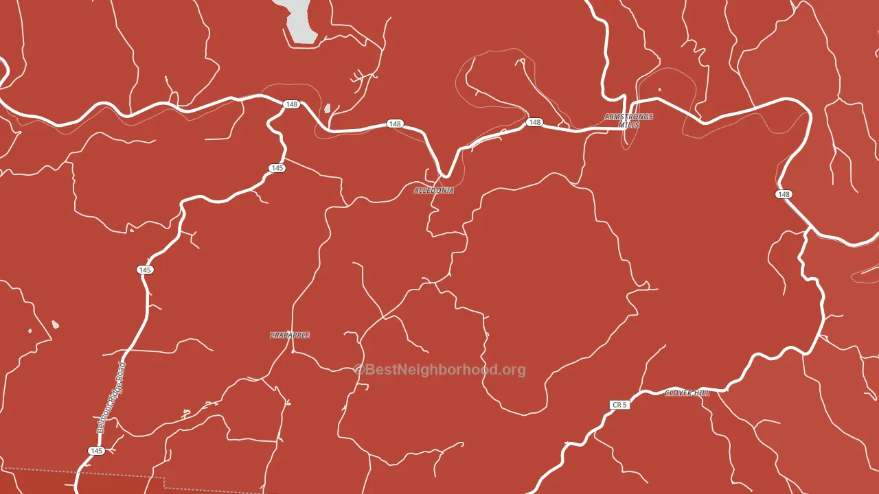 43902, OH block-group political-lean map